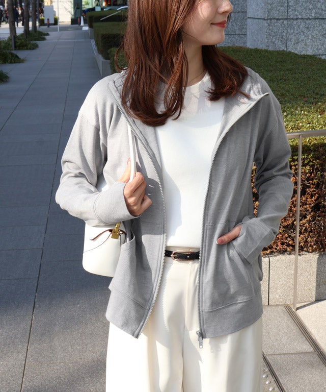 163cm / 杢グレー / M