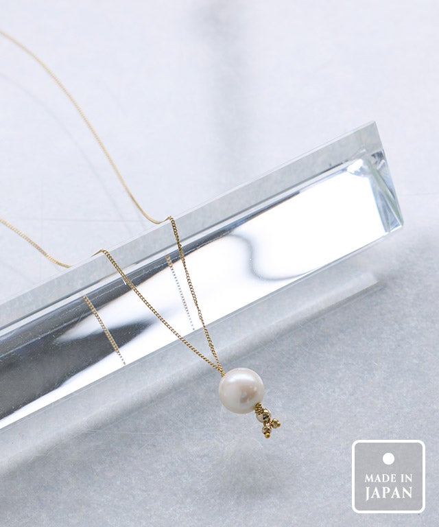 2wayBigパールタイネックレス