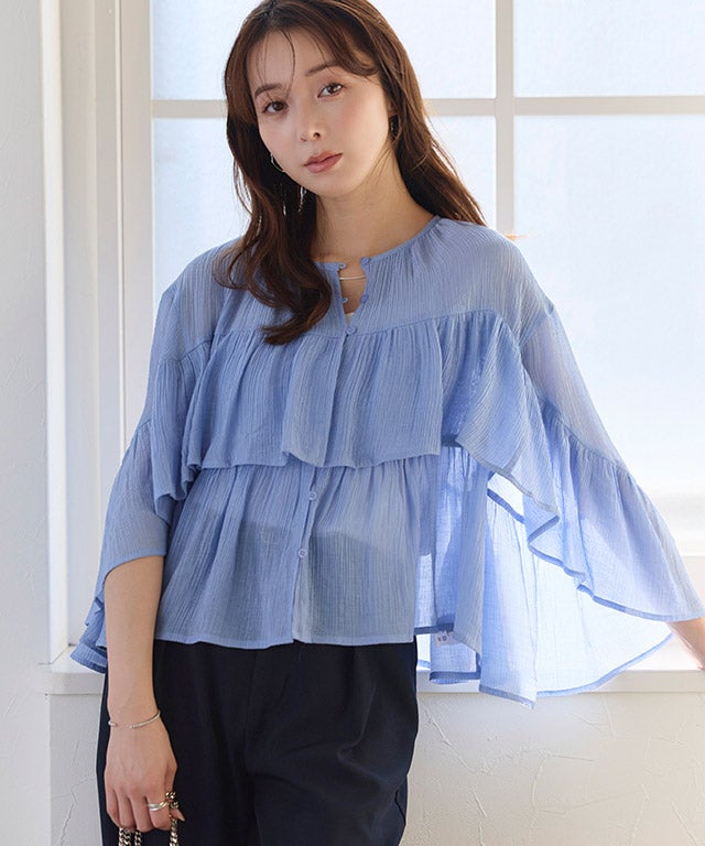 163cm / ブルー / M