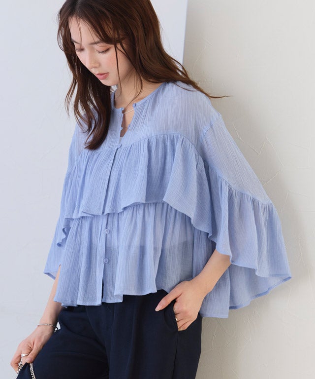 163cm / ブルー / M