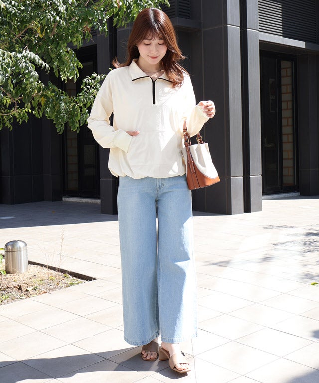 163cm / アイボリー / M