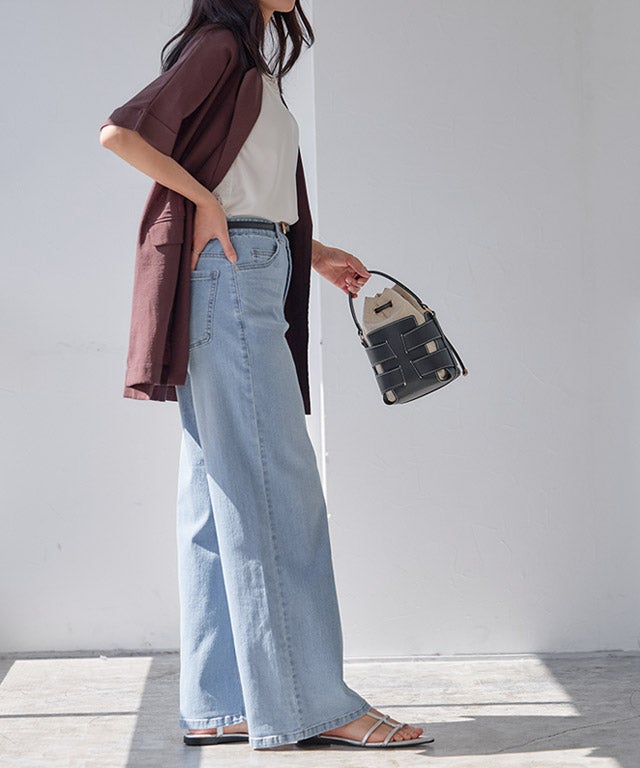 162cm / サックス / M