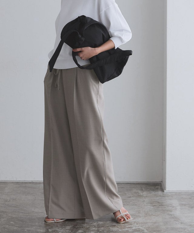 166cm / ホワイト×杢グレー / M