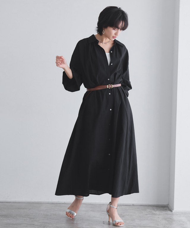 166cm / ブラック×オフホワイト / M