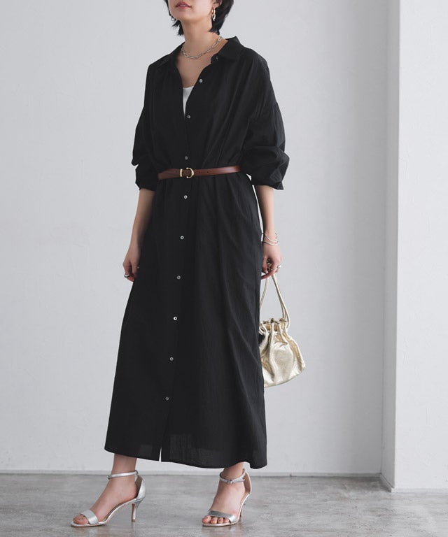 166cm / ブラック×オフホワイト / M