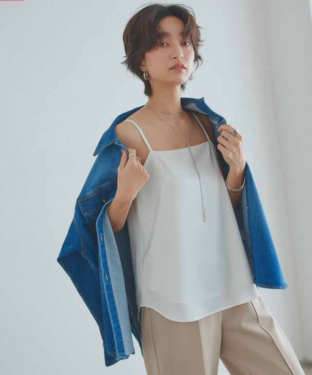 166cm / ブラック×オフホワイト / M