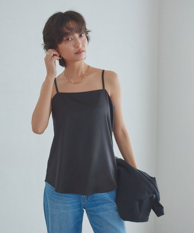 166cm / ストライプ×ブラック / M