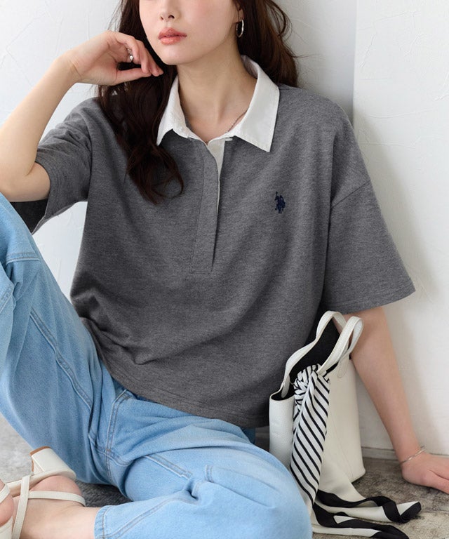 167cm / 杢チャコール / M