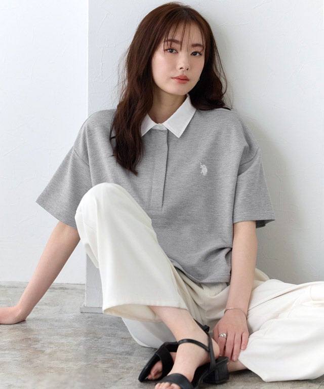 167cm / 杢ライトグレー / M