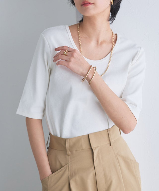 166cm / オフホワイト / M