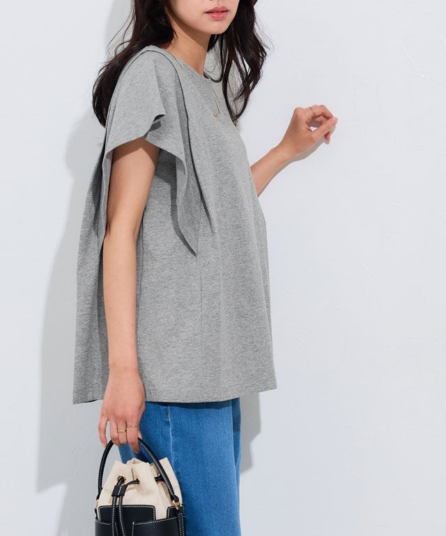 162cm / 杢グレー / M