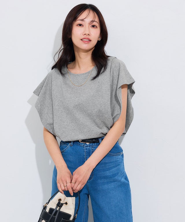 162cm / 杢グレー / M