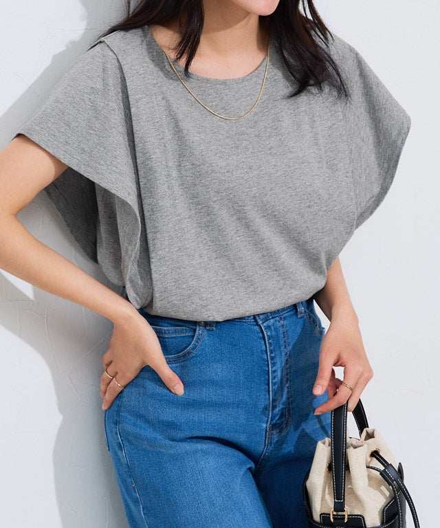 162cm / 杢グレー / M