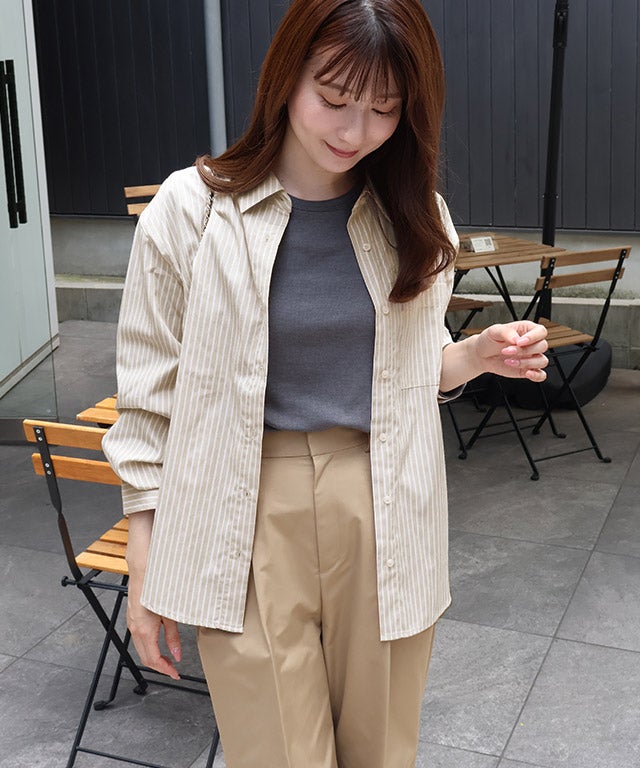 163cm / ベージュ / M
