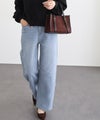 163cm / ウォッシュ / サックス / M