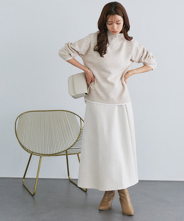165cm / アイボリー / ロング丈 / M