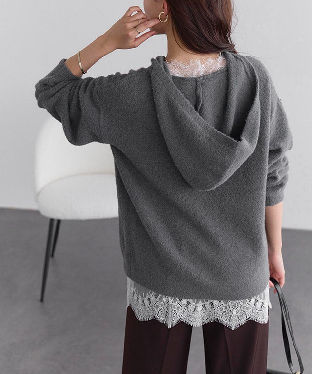 162cm / 杢チャコール / M
