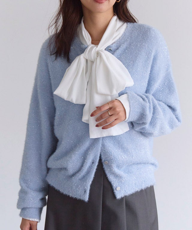 162cm / ブルー×シルバー / M