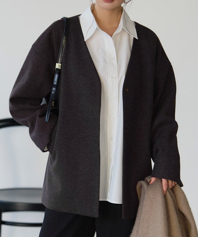 165cm / 杢ブラウン / M
