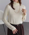 163cm / アイボリー / タートルネック / M