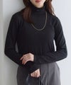 163cm / ブラック / タートルネック / M